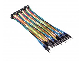 50pcs Silicone Jumper Wire (26AWG, High Temperature Resistant) 50pcs Silicone Jumper Wire (26AWG, High Temperature Resistant)